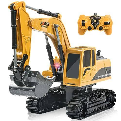 JUGUETE EXCAVADORA A CONTROL REMOTO XZS - Imagen 1