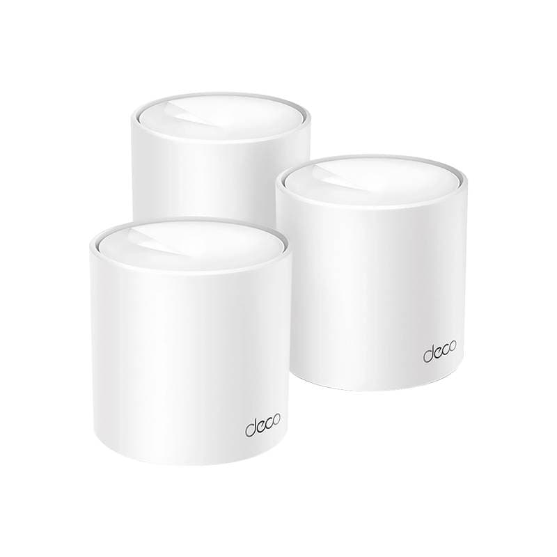 DECO TP-LINK X10 WIFI 6 MESH WIFI AX1500 FOR HOME 3 PACK 1500Mbs Blanco - Imagen 1