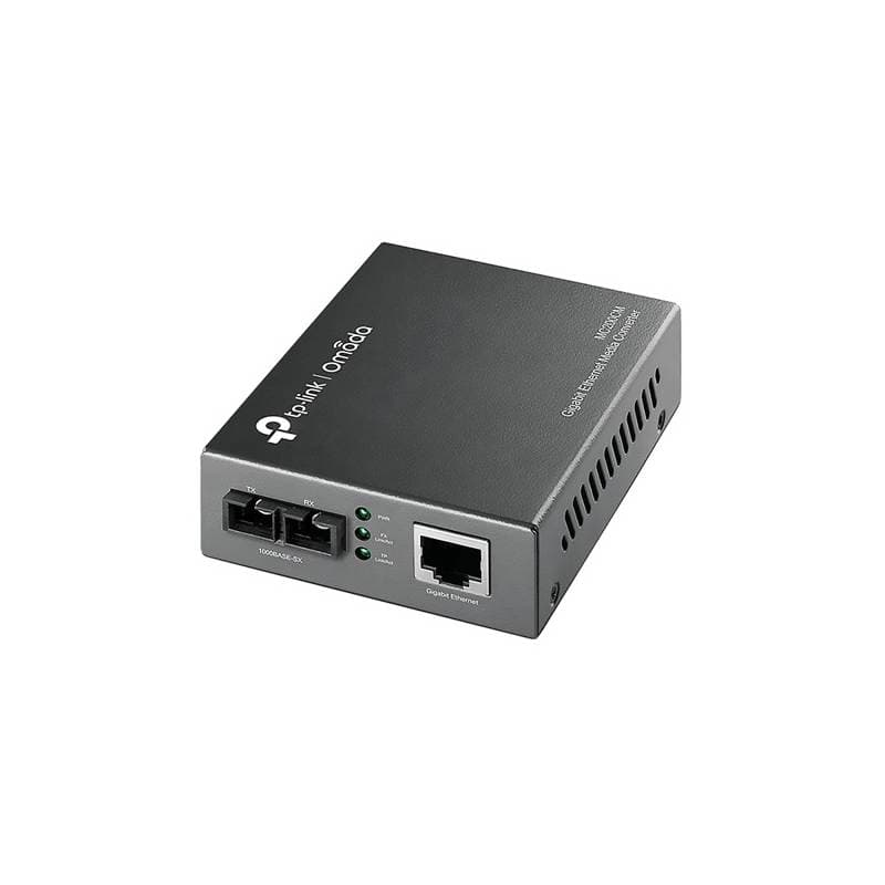 CONVERTIDOR TP-LINK MC200CM Gigabit Mult-Mode 110-100-1000Mbps RJ45 Port Ext. Fiber hasta 0.55Km - Imagen 1