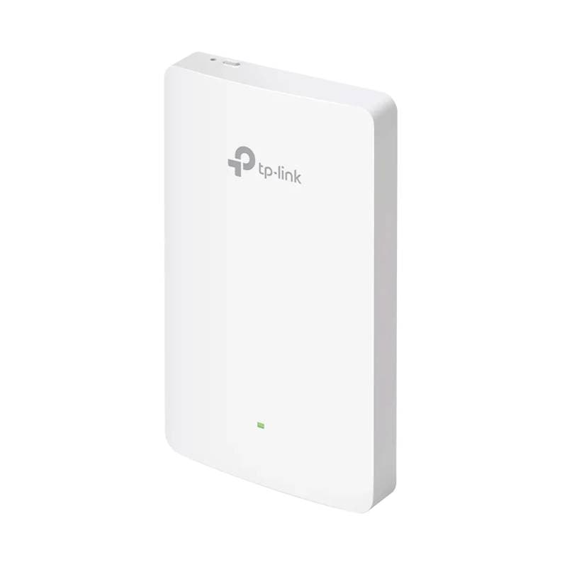 PUNTO DE ACCESO INALAMBRICO TP-LINK DE PLACA DE PARED WI-FI 6 AX1800 4 PUERTOS GIGA EAP615-WALL - Imagen 1