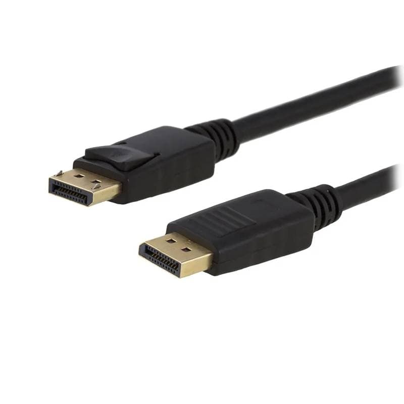 CABLE ARGOM DISPLAY PORT TO DISPLAY PORT M-M 1.8MTS NEGRO - Imagen 1