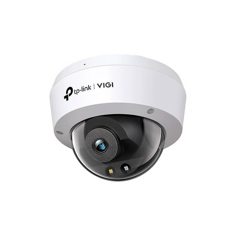 CAMARA TP-LINK VIGI C240 2.8MM DOMO EXT. 4MP FULL COLOR WDR 30MTS ETHERNET IP67 IK10 POE DC12V - Imagen 1