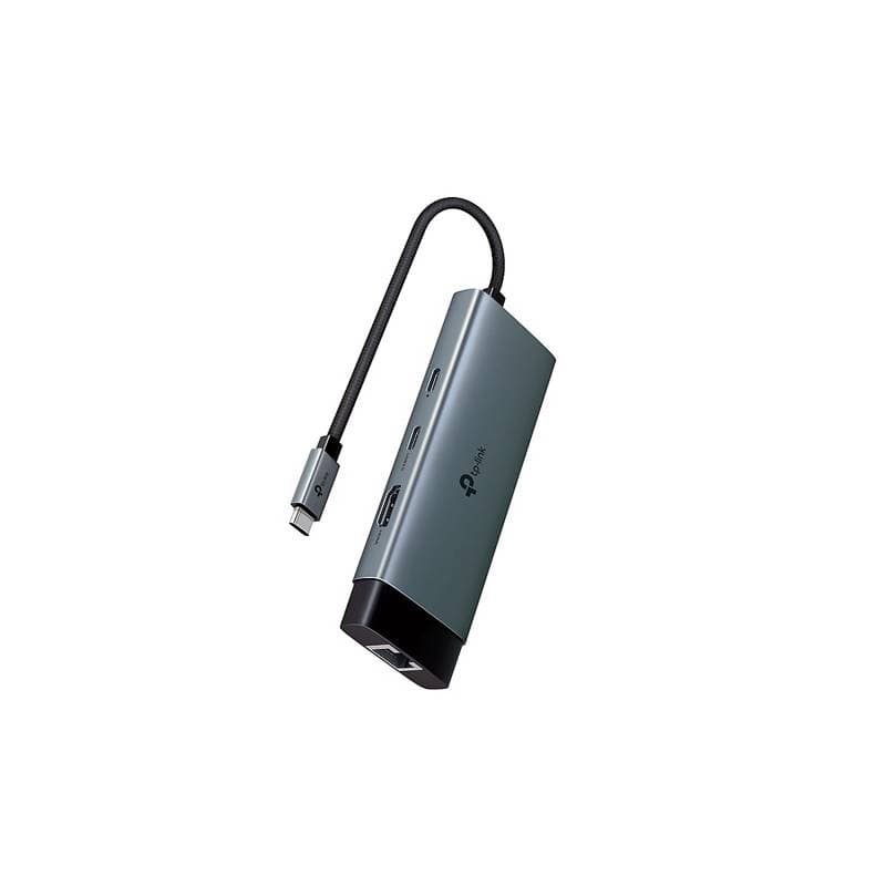 HUB TP-Link USB Tipo-C 6 in 1 Ultra HD Gigabit Carga-Rapida 100W transferencia Datos 5Gbps Plug-Play - Imagen 1