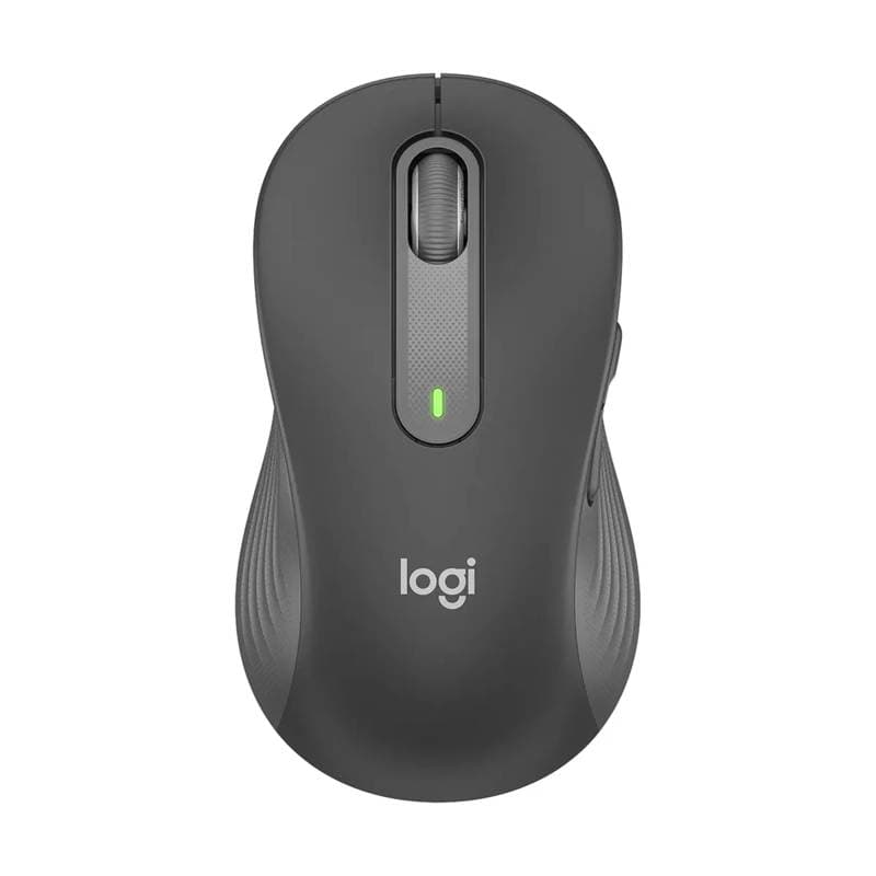 MOUSE LOGITECH SIGNATURE M650 LARGE GRAFITO DIESTRO SMARTWHEEL MULTIPLATAFORMAS WIRELESS BT-USB LOGI - Imagen 1
