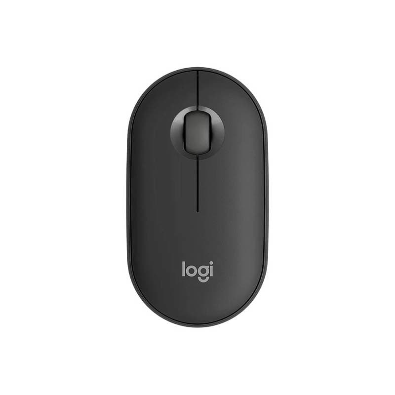 MOUSE LOGITECH M350S PEBBLE 2 GRAFITO SILENCIOSO MINIMALISTA BLUETOOH MULTIDISPOSITIVO 4000DPI - Imagen 1
