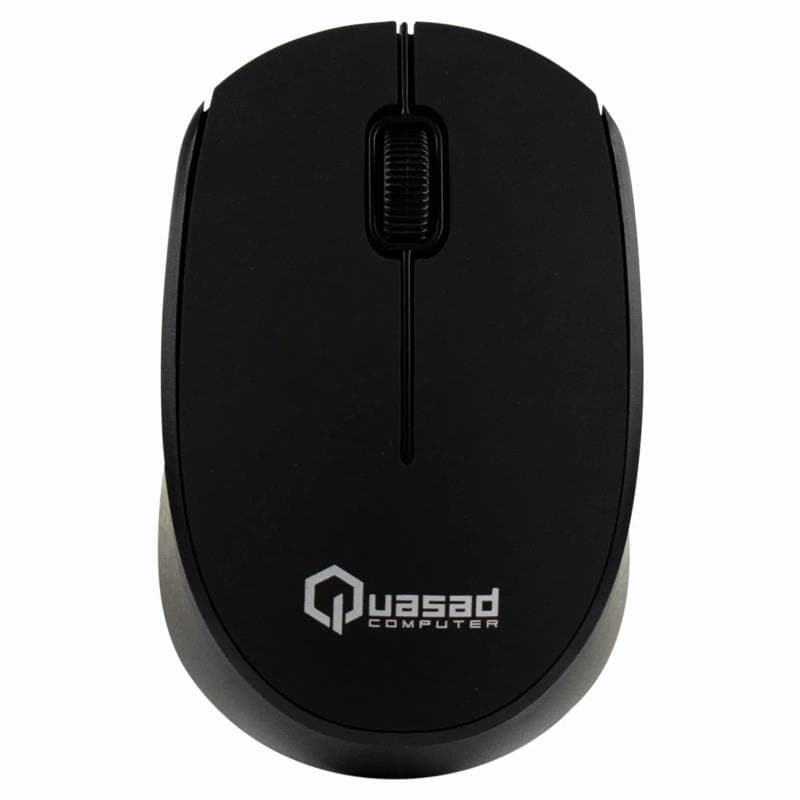 MOUSE QUASAD QM-610 WIRELESS NEGRO - Imagen 1