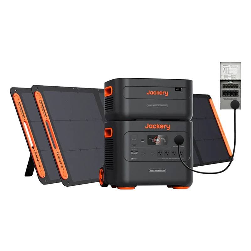 Portable Power Station Jackery 2000 Plus with Panel Solar 200W - Imagen 1