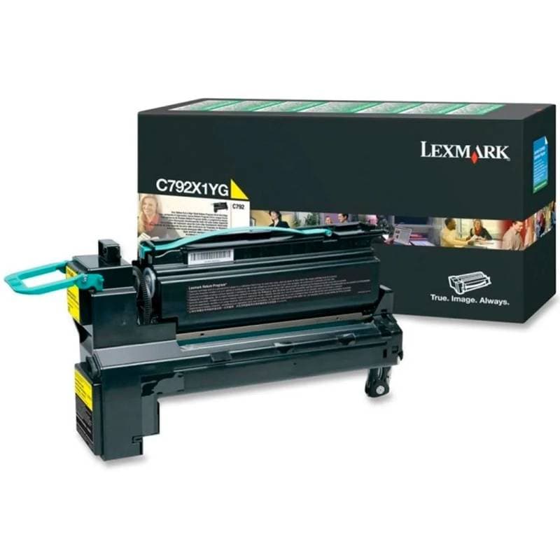 TONER AMARILLO 20K X792 - Imagen 1