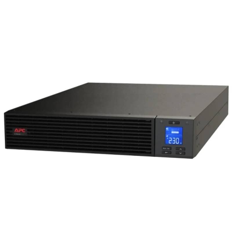 UPS APC SRV2KRARK ON LINE RACK120V 4 TOMAS  PANTALLA 1600W-2000VA (NO INCLUYE RIEL) - Imagen 1