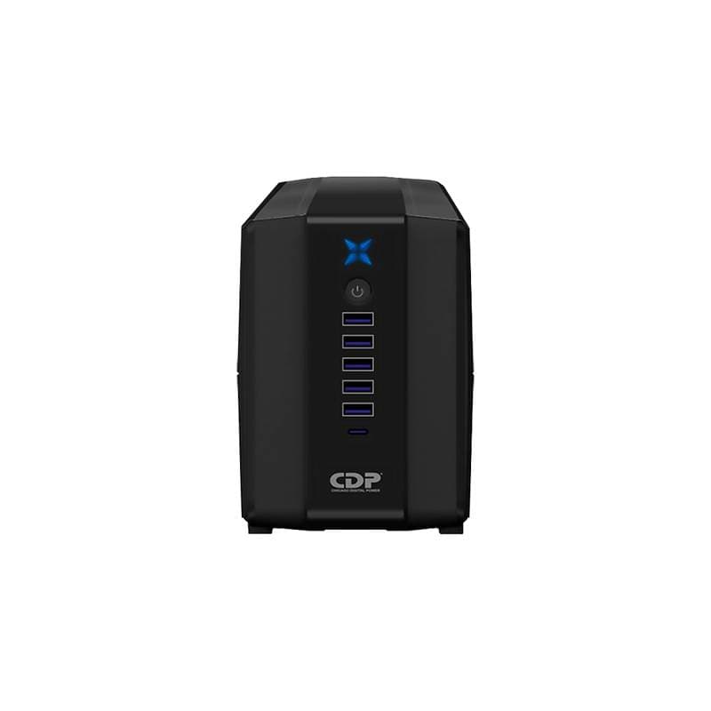UPS CDP R-UPR758 INTERACTIVO 750VA-350W-ENTRADA-SALIDA 110VAC-8 NEMA 5-15R - Imagen 1