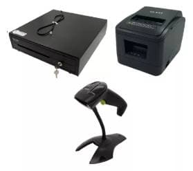 PACK SAT 12+1 IMPRESORA POS 22T US-E (USB / SERIAL / ETHERNET) - Imagen 1