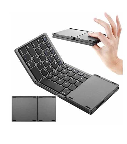 MINI TECLADO BLUETOOTH PLEGABLE RECARGABLE - Imagen 1
