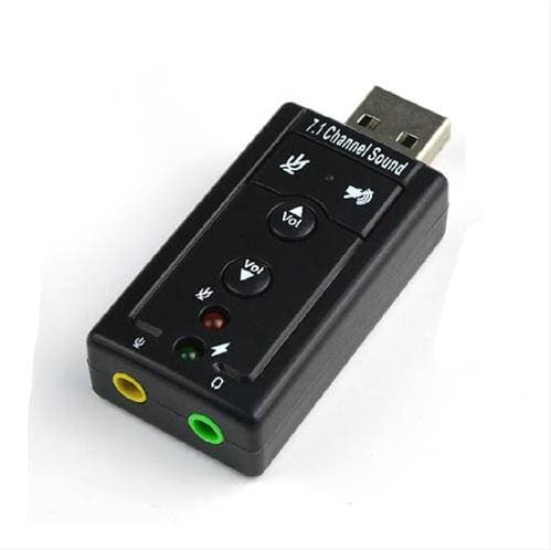 TARJETA DE SONIDO USB 2.0 7.1 - Imagen 1