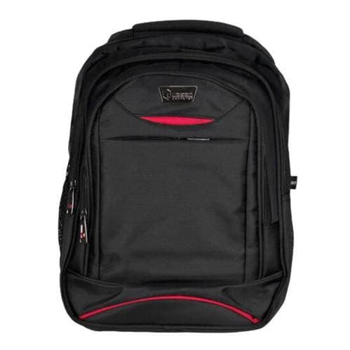 MOCHILA NOTEBOOK QUASAD Q-20002 NYLON 15.6INC. NEGRO-ROJO - Imagen 1