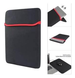 Estuche laptop 15.6'' sencillo filos rojos - Imagen 1
