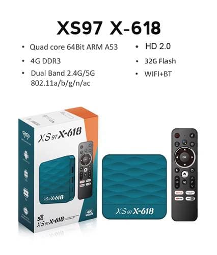 TVBOX XS97 X-618 - Imagen 1