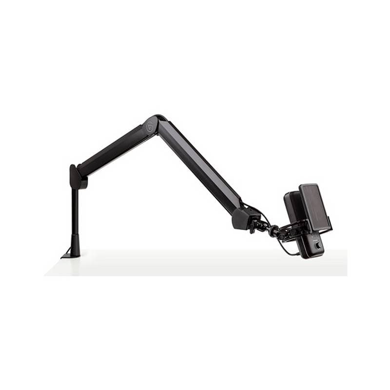 BRAZO ARTICULADO DE MESA PARA MICROFONO ARM 360GRADOS MICROFONOS 1/4-3/8 -5/8 PULG. NEGRO - Imagen 1