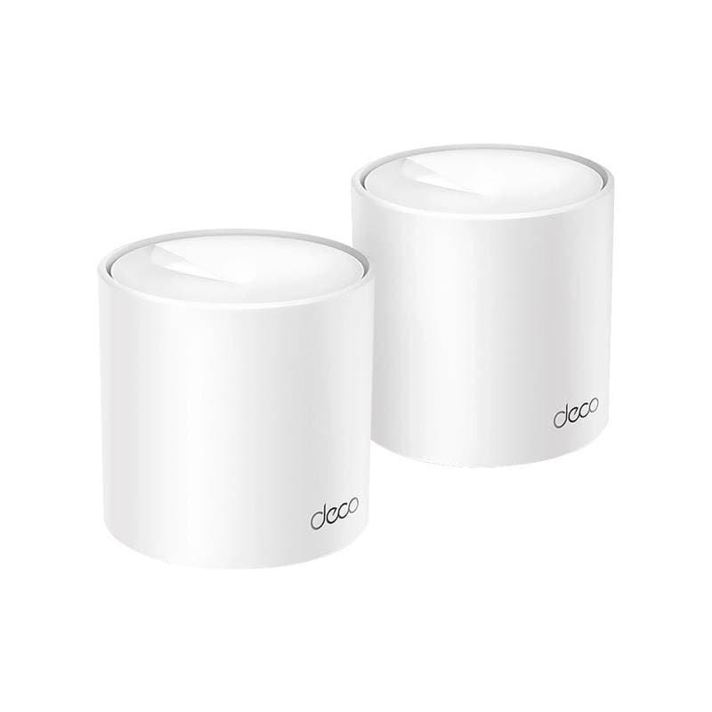 DECO TP-LINK X10 WIFI 6 MESH WIFI AX1500 FOR HOME BLANCO (2 PACK) - Imagen 1