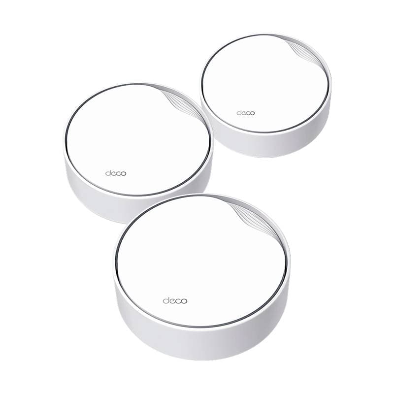 DECO TP-LINK X50-POE WI-FI 6 DOBLE BANDA MESH AI AX3000 BLANCO (3 PACK) - Imagen 1