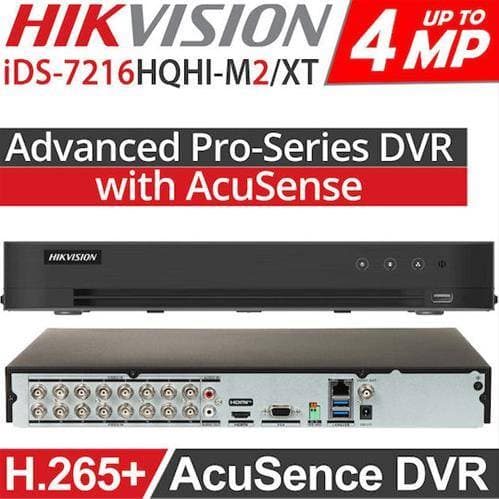 DVR HIKVISION IDS-7216HUHI-M2/XT - Imagen 1