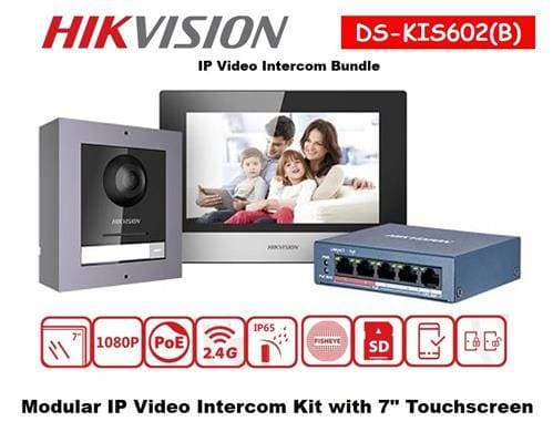 Intercomunicador Hikvision DS-KIS602(B) - Imagen 1
