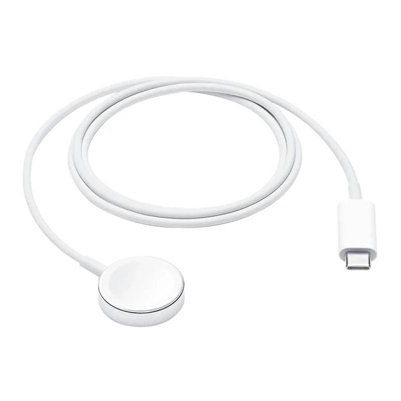 CABLE APPLE WATCH MAGNETIC CHARGING USB-C WHITE - Imagen 1