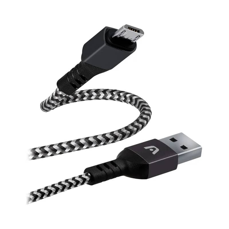 CABLE ARGOM CB-0021BK USB 2.0 NYLON 1.8M NEGRO - Imagen 1