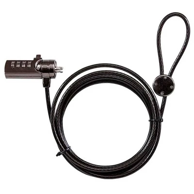 CABLE LOOK ARGON FOR NOTEBOOK ARG-KL-5001 WITH KEY 1.8MTS - Imagen 1