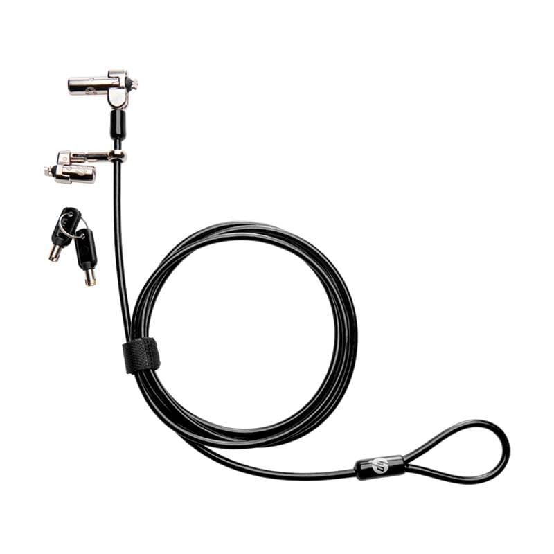 CABLE LOCK HP NANO FOR NOTEBOOK CON LLAVE - Imagen 1