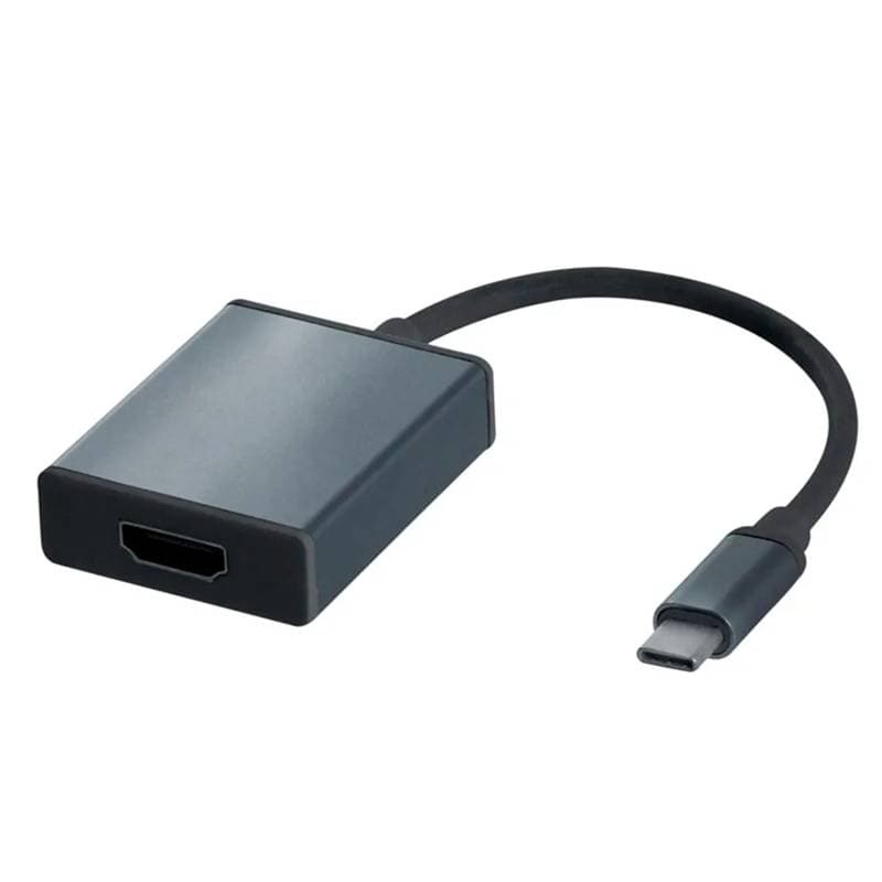 ADAPTADOR ARGOM TYPE C TO HDMI 15CM NEGRO - Imagen 1