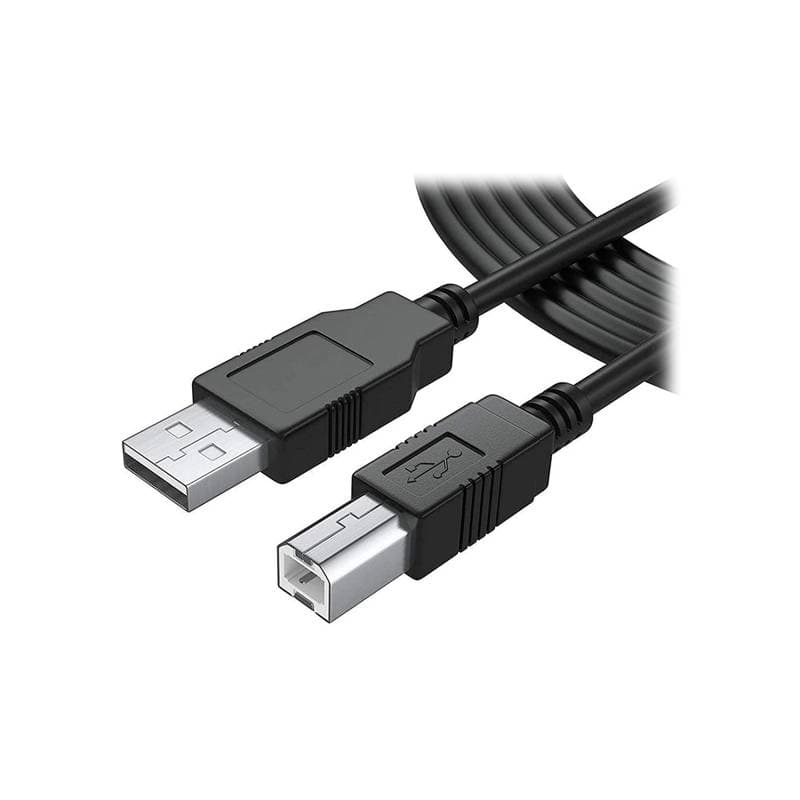 CABLE DE IMPRESORA GEN. USB TYPE A TO USB TYPE B 1.5Mts. NEGRO - Imagen 1