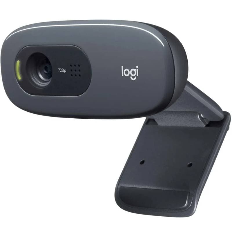 WEBCAM LOGITECH C270 NEGRO USB 1280X720-30FPS-3MP PLUG AND PLAY - Imagen 1