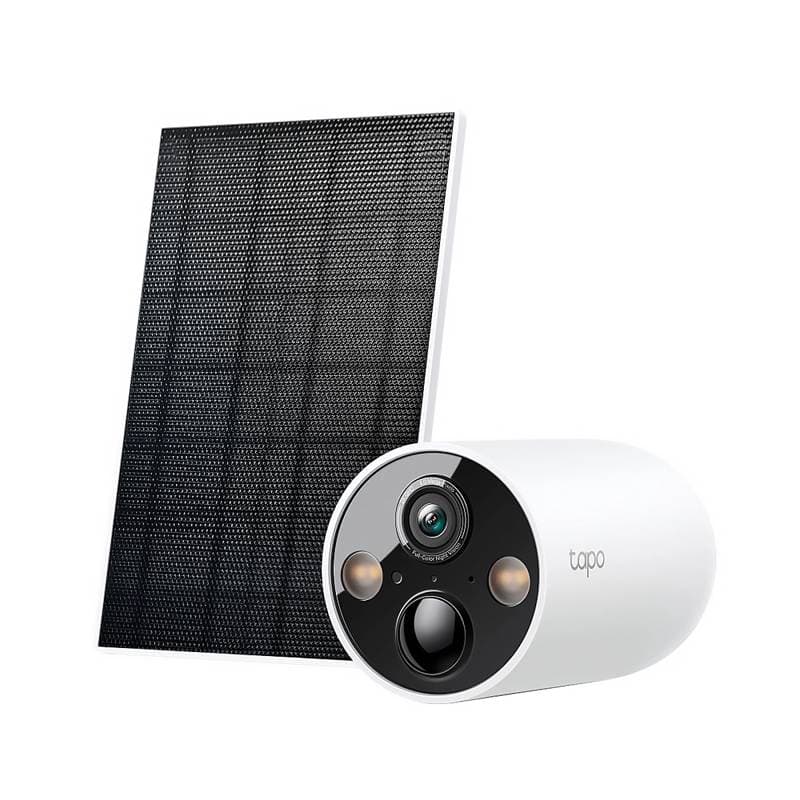 CAMARA TP-Linkl TAPO C425 Solar Powered with Solar Panel Vision Noct. 2K QHD Live View AI Det. IP66 - Imagen 1