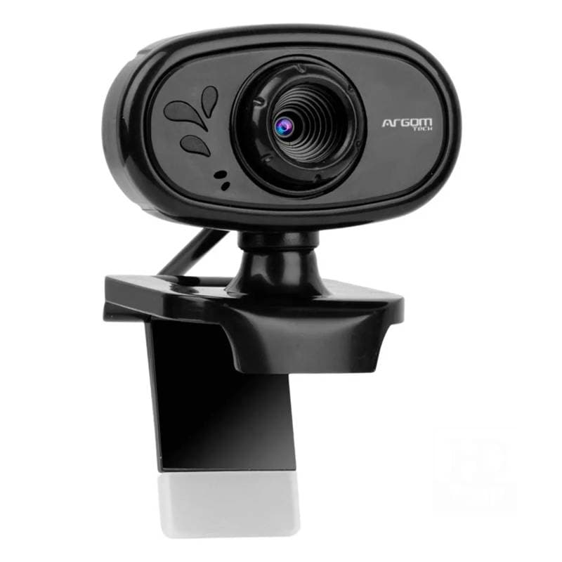 CAM. VID CONF. ARGOM ARG-WC-9120BK 720P MICROFONO USB2.0 NEGRO - Imagen 1