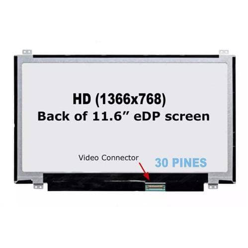 Pantalla 11.6 Led Slim 30 Pines Dps Arriba/Abajo - Imagen 1