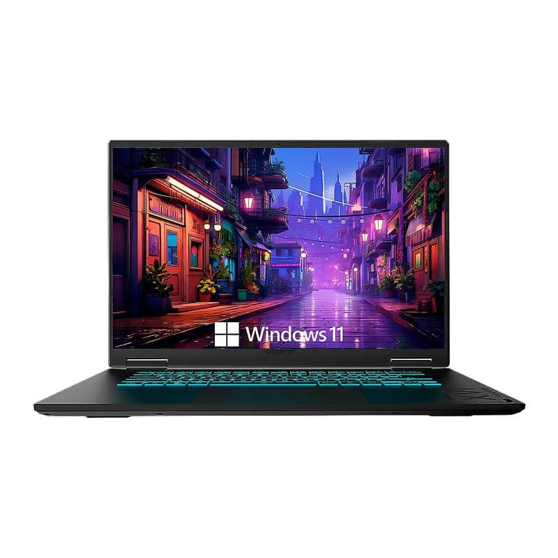 NOT. GIGABYTE GAMING A16 AMD Ryzen 7 260 16GB-DDR5 1TB-SSD 16Inch RTX-5070-8GB EFI-SHELL Black - Imagen 1
