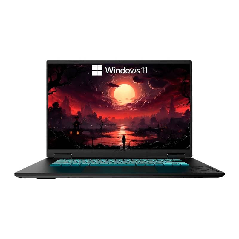 NOT. GIGABYTE GAMING A16 I7-13620H 16GB-DDR5 1TB-SSD 16Inch RTX-5060-8GB Win11-H Black - Imagen 1