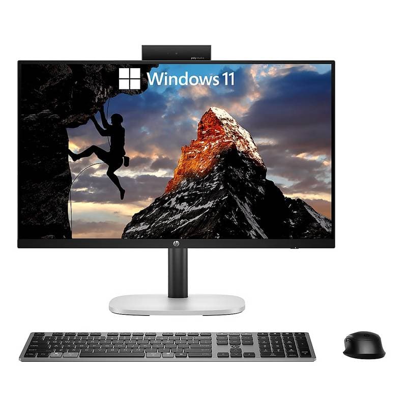 COP. HP Pro Studio 4 G1i AIO Ultra 5 225T 24GB-DDR5 512GB 23.8Inch Full-HD W11-Pro Silver-Black - Imagen 1