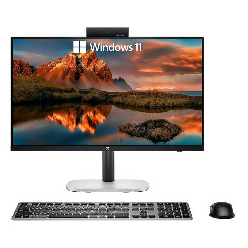 COP. HP Pro Studio 4 G1i AIO Ultra 7 265T 24GB-DDR5 512GB 23.8Inch Full-HD W11-Pro Silver - Black - Imagen 1