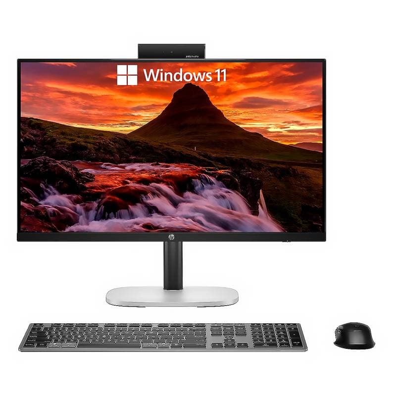 COP. HP Pro Studio 4 G1i AIO Intel Ultra 7 265 24GB-DDR5 1TB 23.8Inch Full-HD W11-Pro Silver-Black - Imagen 1