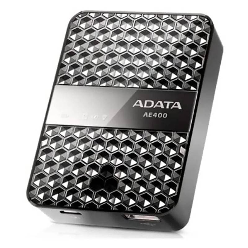 ACCESS POINT CARD-READER WIRELEES POWER BANK 5000 MAH LECTOR MICRO SD PUERTO USB - Imagen 1