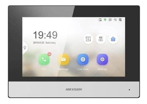 Pantalla De Video Portero Hikvision DS-kh6320-WTE1 (Video Intercom Indoor Station) - Imagen 1