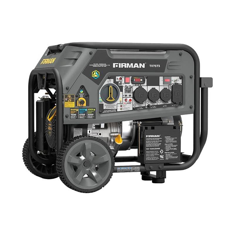 GENERADOR FIRMAN T07573 9400W GASOLINA-GAS-PROPANO 120-240V ARANQUE ELECTRICO - Imagen 1