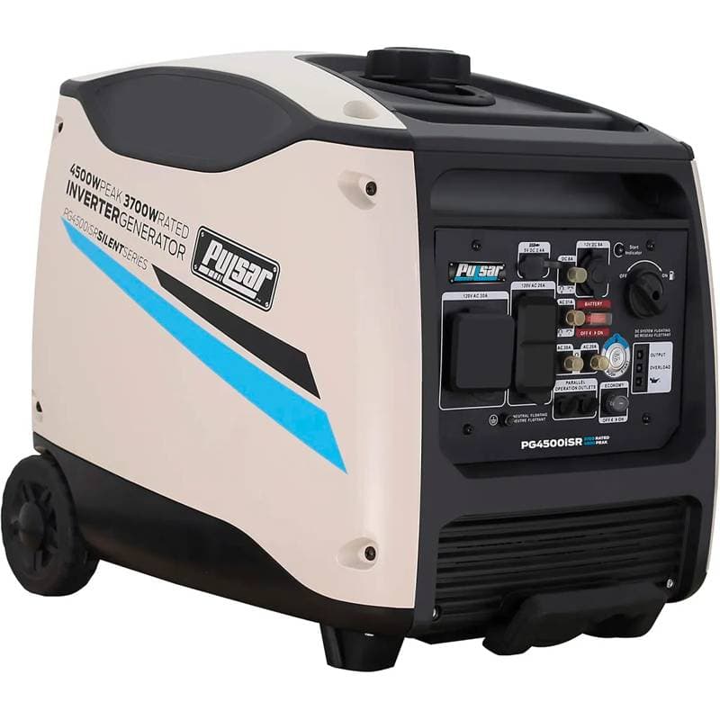 GENERADOR PULSAR PG4500ISR INVERTER 4500 Peek Watts 3700 Running Watts Wireless Remote Start - Imagen 1