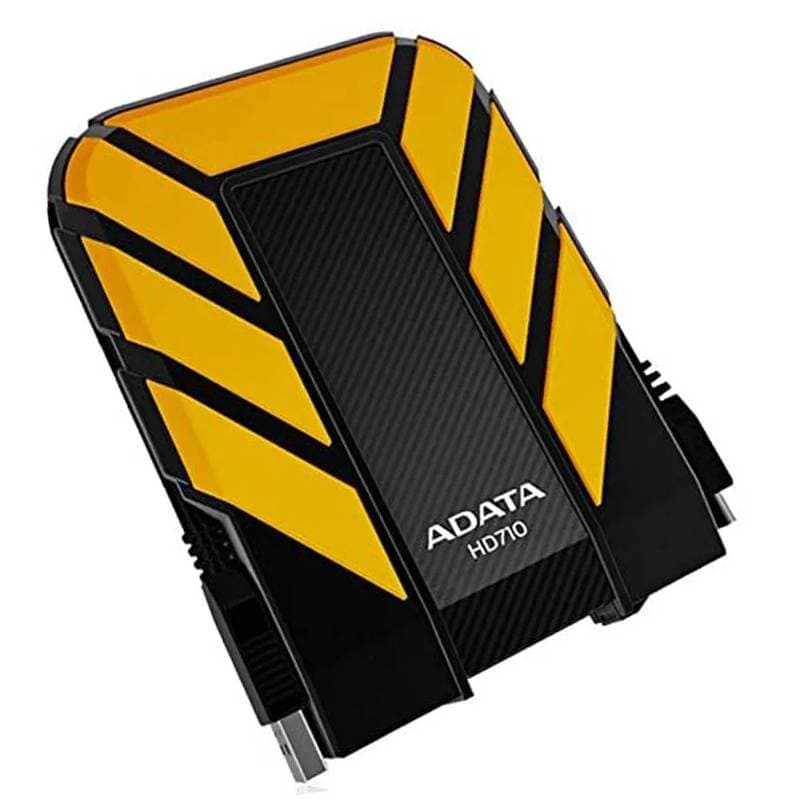 DISCO DURO EXTERNO ADATA 1TB HD710 USB 3.0 ANTISHOCK WATERRESIST AMARILLO - Imagen 1