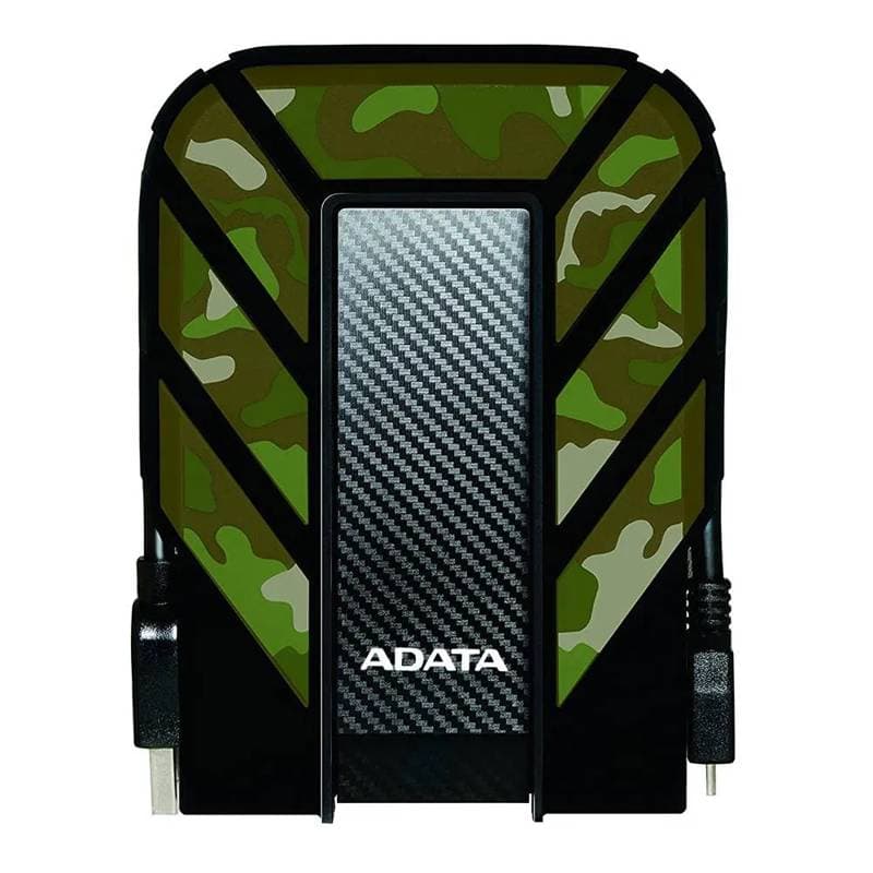 DISCO DURO EXTERNO ADATA 2TB HD710 USB 3.0 ANTISHOCK WATERRESIST CAMOUFLAJE - Imagen 1