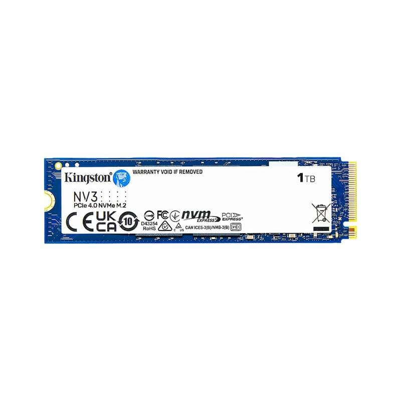SSD KINGSTON 1TB M.2 2280 SNV3S-1000G PCIe 4.0 x 4 NVMe 6000-4000MB-s NAND 3D - Imagen 1