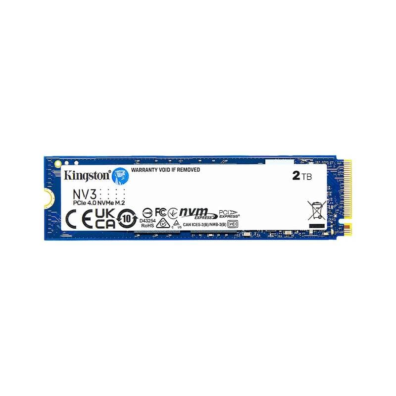 SSD KINGSTON 2TB M.2 2280 SNV3S-2000G PCIe 4.0 x 4 NVMe 6000-5000MB-s NAND 3D - Imagen 1