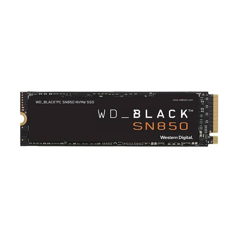 SSD WESTERN DIGITAL 2TB SN850 M.2 2280 NVME 7300MB-S GEN4 PCIE GAMING BLACK - Imagen 1
