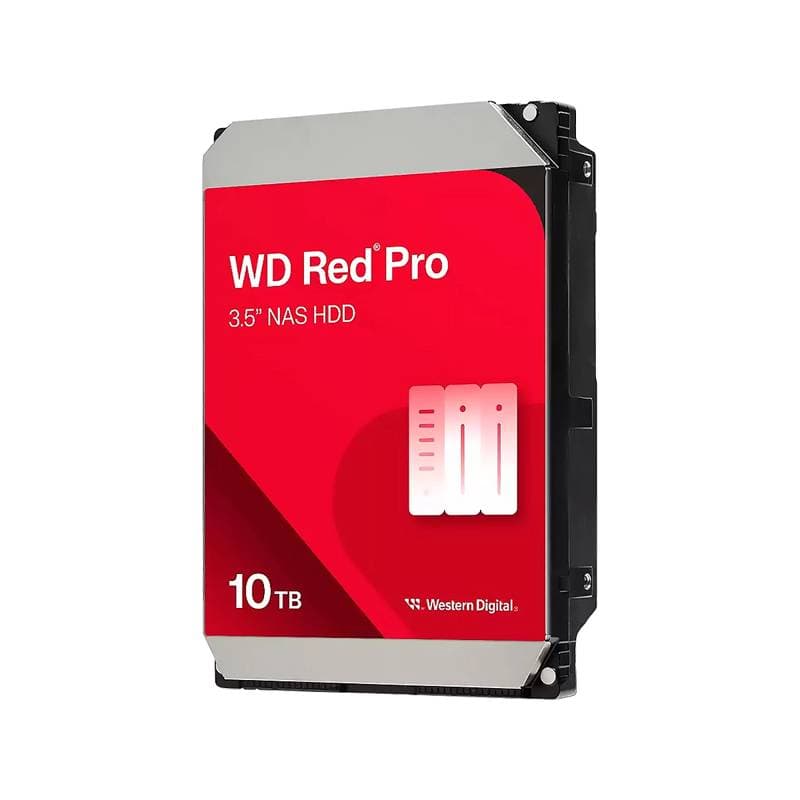 DISCO DURO WESTERN DIGITAL-INTERNO-ROJO PRO-10TB-7200RPM-3.5INC.-24-7-NAS - Imagen 1